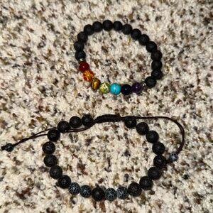 Lava stone bracelets